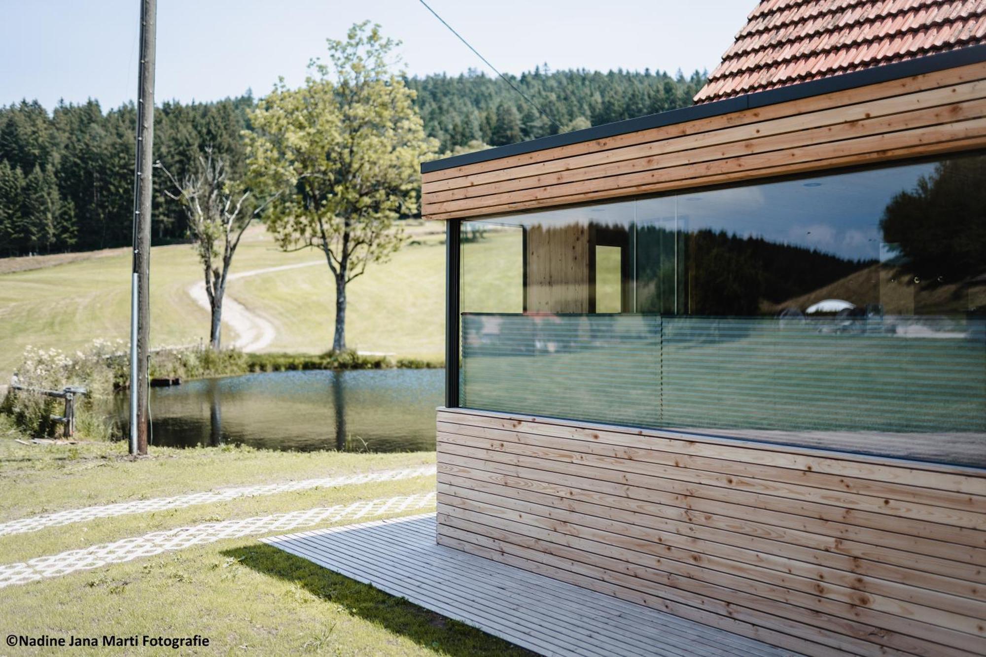Ferienhaus Im Schwarzwald Am See "Backhaeusle" Villa Hornberg Ngoại thất bức ảnh